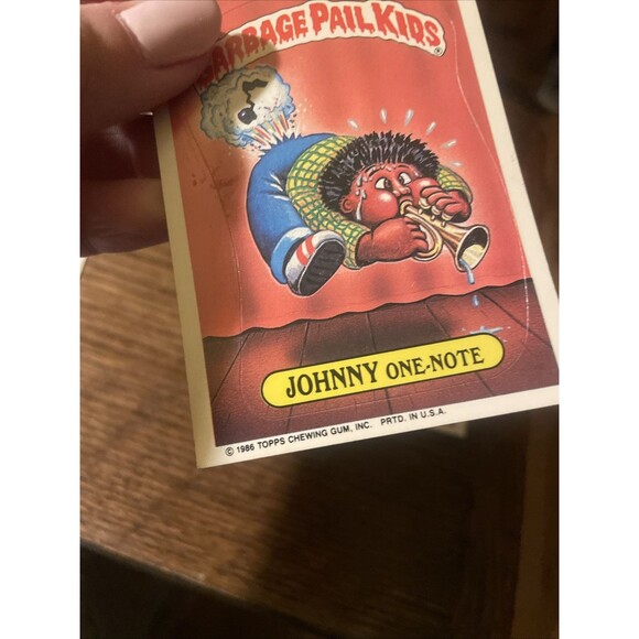 1986 Topps Garbage Pail Kids Lot Of 8 Sting Ray, Dotty Dribble, Terri Cloth - Picture 6 of 6